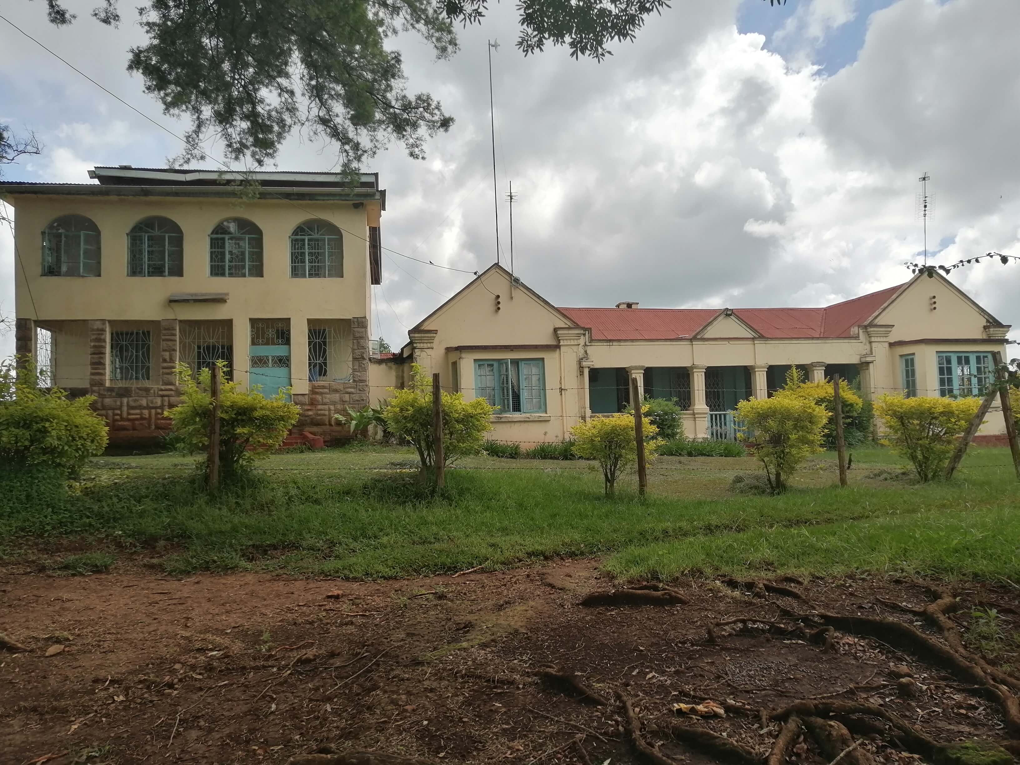Mr. and Mrs. Harry Thuku's Greek Mansion Compound