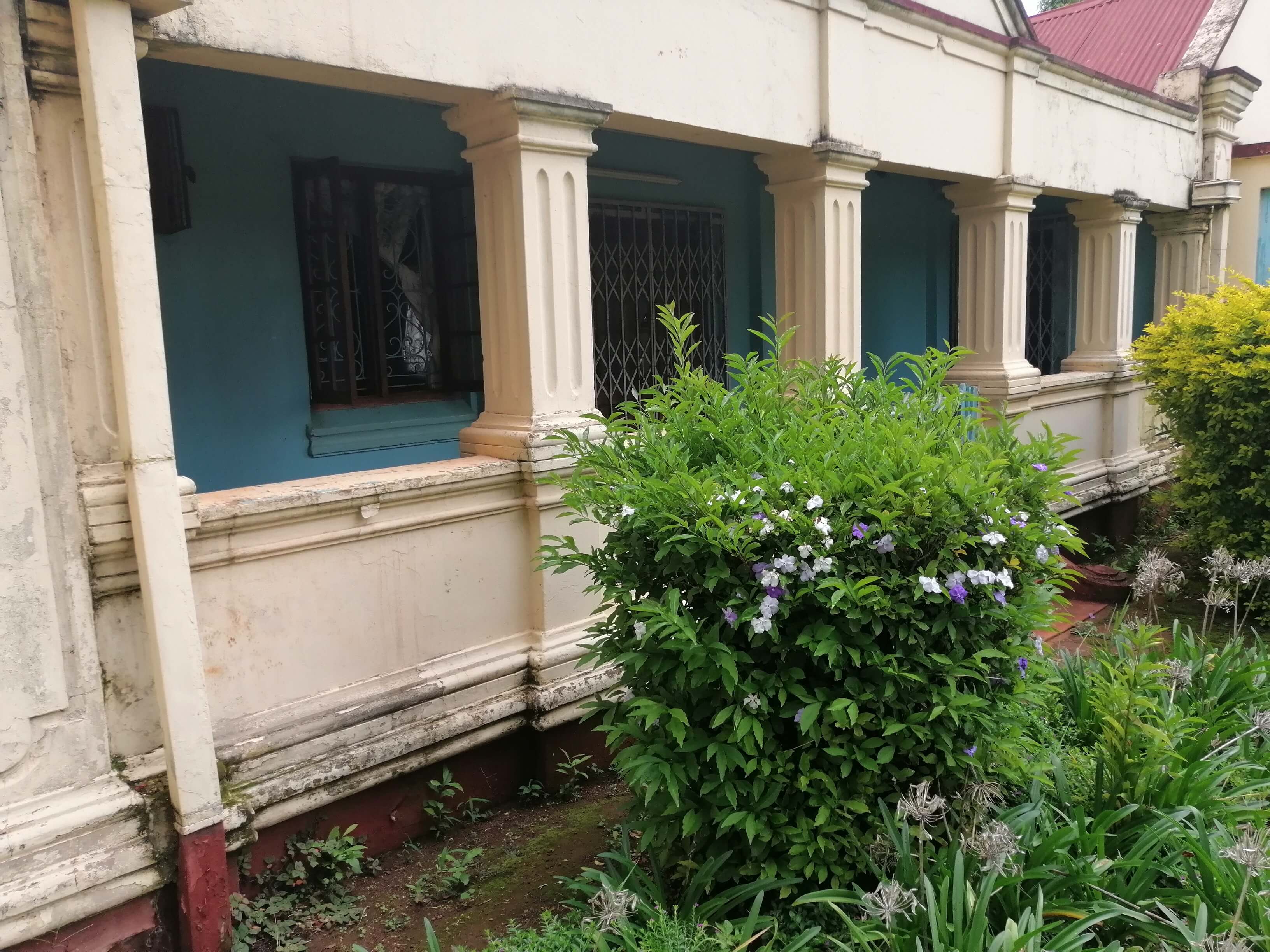 Mr. and Mrs. Harry Thuku's Greek Mansion Entrance 2